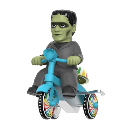 Super Cycles Figures - Universal Monsters - Frankenstein (Black w/ Blue Trike)