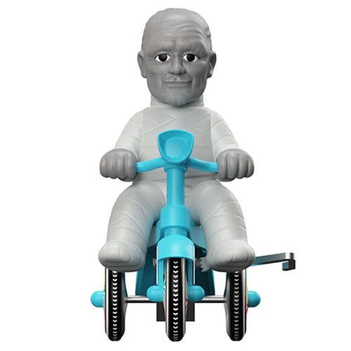 Super Cycles Figures - Universal Monsters - The Mummy (Light Grey w/ Blue Trike)