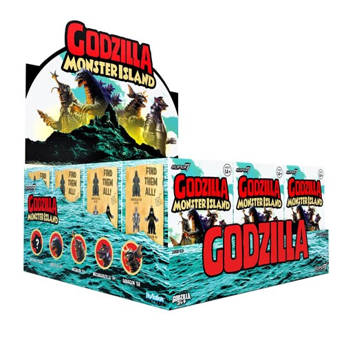 ReAction Figures - Toho Godzilla - W07 - 12pc Blind Box Display (Monster Island)