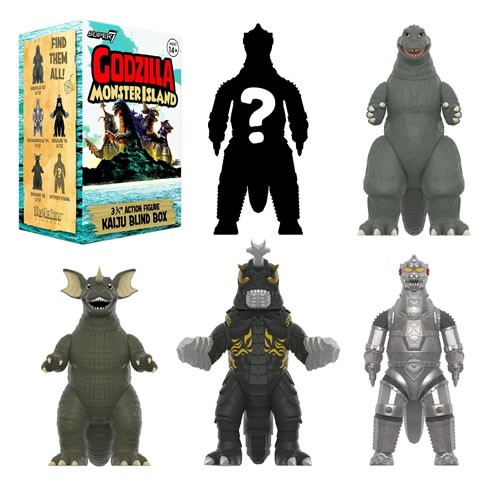 ReAction Figures - Toho Godzilla - W07 - 12pc Blind Box Display (Monster Island)