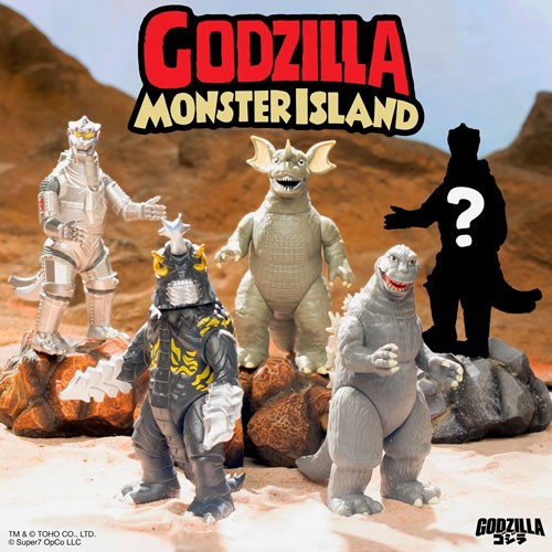 ReAction Figures - Toho Godzilla - W07 - 12pc Blind Box Display (Monster Island)
