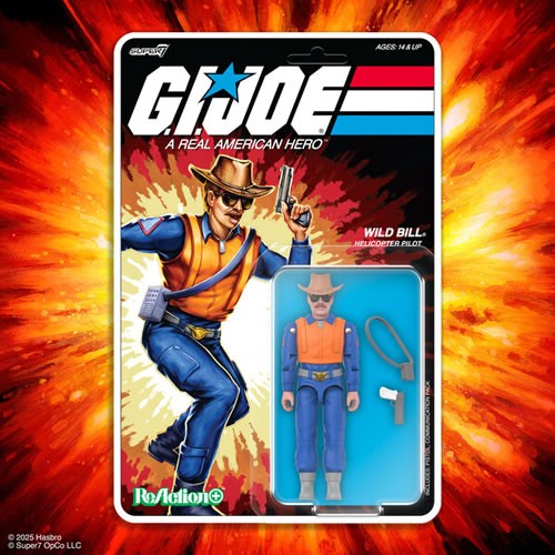 ReAction+ Figures - G.I. Joe - W03 - Wild Bill (Cartoon)
