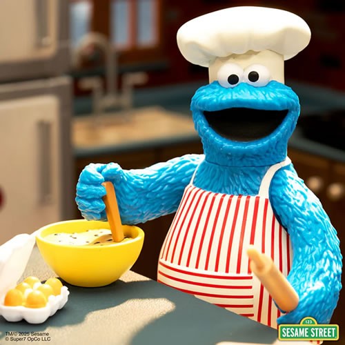 ReAction Figures - Sesame Street - W04 - Chef Cookie