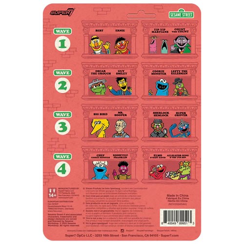 ReAction Figures - Sesame Street - W04 - Chef Cookie