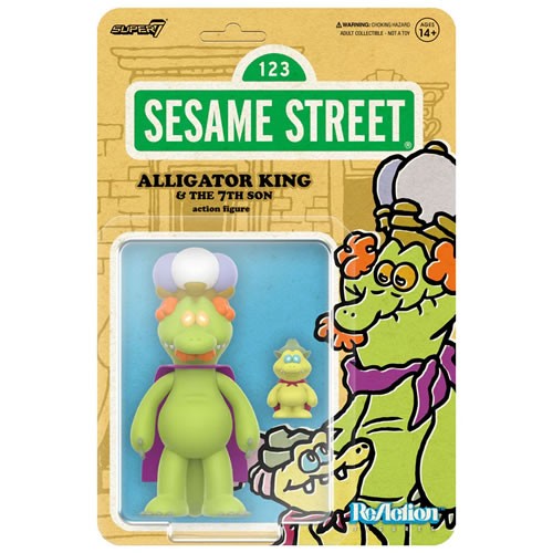 ReAction Figures - Sesame Street - W04 - Alligator King