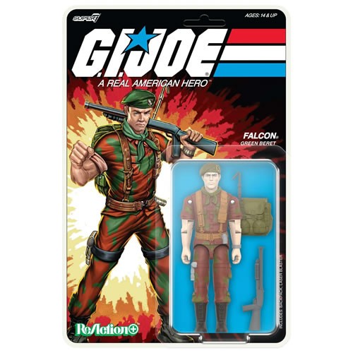 ReAction+ Figures - G.I. Joe - W04 - (Movie Collection) - Lt. Falcon
