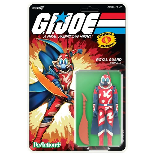 ReAction+ Figures - G.I. Joe - W04 - (Movie Collection) - Cobra-La (Royal Guard)