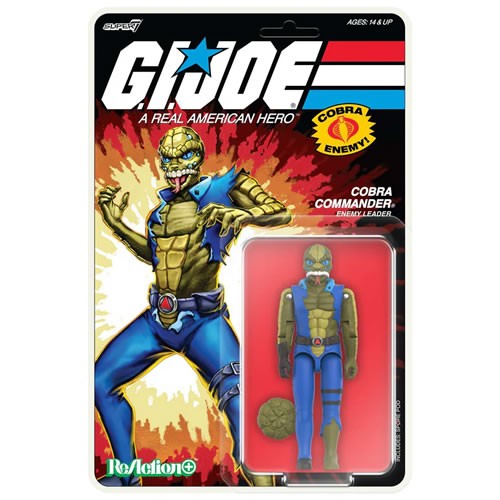 ReAction+ Figures - G.I. Joe - W04 - Cobra Commander (Once a Man) (Movie Collection)