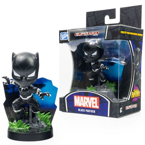 Superama Figures - Marvel - Black Panther Diorama