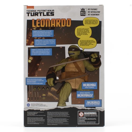 BST AXN Best Action Figures - TMNT - IDW Comics - 5" Leonardo V2 w/ Limited Edition Comic