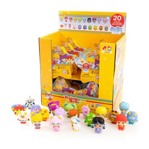 Rainbow Brite Figures - 1.5" Blind Cheebee Figures 2-Pack Assorted Display