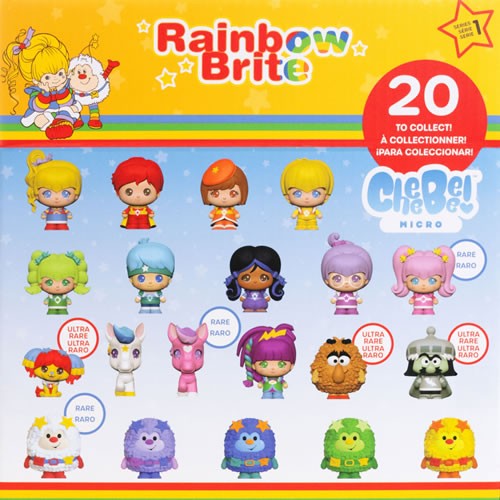 Rainbow Brite Figures - 1.5" Blind Cheebee Figures 2-Pack Assorted Display