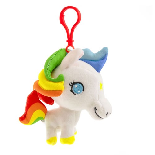 Rainbow Brite Plush - 12pc Backpack Clip Assorted Display