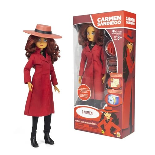 Carmen Sandiego Netflix TV Series Dolls - 12" Carmen Sandiego Fashion Doll
