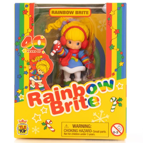Rainbow Brite Figures - 2.5" Cheebee Winter Season Rainbow Brite