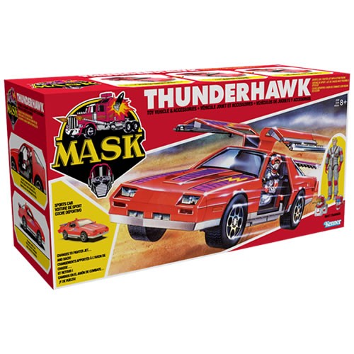 M.A.S.K. Vehicles & Figures - Thunderhawk With Matt Trakker
