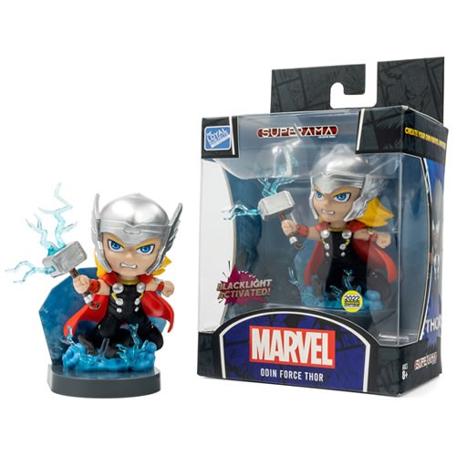 Superama Figures - Marvel - Thor Odin Force Black Light Diorama (SDCC 2022)