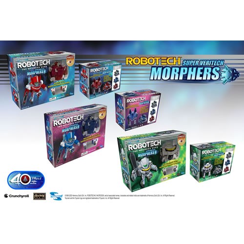 Robotech Figures - Super Deformed Veritech Morphers 2.0 - Assortment