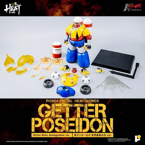 Pose+ Metal Heat Series - Getter Robo Armageddon - Getter Poseidon