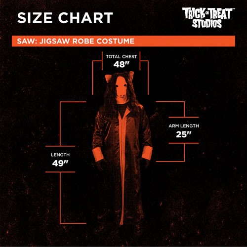 Costumes & Disguises - SAW - Jig Saw Robe (Adult / One Size Fits All)