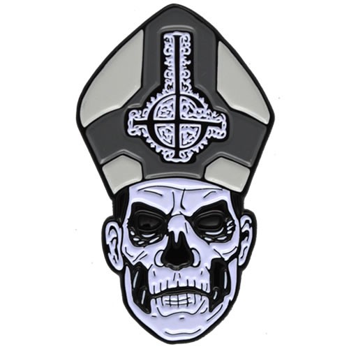 Pins & Buttons - Ghost - Papa 2 Enamel Pin
