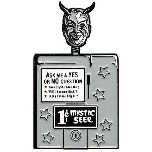 Pins & Buttons - The Twilight Zone - Mystic Seer Machine Enamel Pin