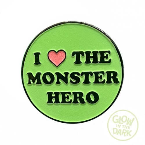 Pins & Buttons - Toxic Avenger - I Love the Monster Hero Enamel Pin