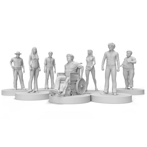 The Texas Chainsaw Massacre (1974 Movie) Figures - Miniature Paintable Characters Set