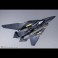 DX Chogokin Figures - Macross 7 - VF-17S Nightmare Stealth Valkyrie (Gamlin Kizaki Use)