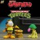 Garfield Figures - Garfield x Teenage Mutant Ninja Turtles 2-Pack