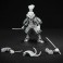 Usagi Yojimbo Figures - Samurai Usagi Yojimbo 40th Anniversary (Black & White Version)
