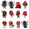 Mystery Minis Figures - Marvel - Deadpool 30th Anniversary - 12pc Assorted Display