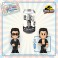 Vinyl Soda Figures - Jurassic Park - Dr. Ian Malcolm w/ Chase
