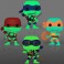 Pop! Movies - TMNT: Mutant Mayhem - Turtles 4-Pack (Exclusive)