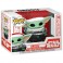 Pop! Star Wars - The Mandalorian - Grogu (Santa Hat In Pram) (Holidays)