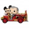 Pop! Rides - Disney - Disneyland 70th Celebration - Mickey & Walt On Fire Engine (Exclusive)