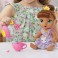 Baby Alive Dolls - Bubbly Tea Party - Sophia Sparkle Brown Hair Baby - 5X00