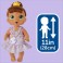 Baby Alive Dolls - Bubbly Tea Party - Sophia Sparkle Brown Hair Baby - 5X00