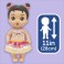 Baby Alive Dolls - Sweet Snacks - Katie Kat Black Hair Baby Doll - 5X00