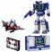 Transformers Figures - TT Masterpiece Series - MPG-19 Soundwave And Condor (Laserbeak) - 5L00