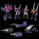 Transformers Figures - Takara Tomy PF - Dramatic Capture Series Decepticons Part 2 - 5L00