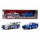 1:32 Scale Diecast - Fast & Furious - Brian's Nissan Skyline GT-R R34 Silver & Blue 2-Pack