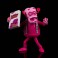 Jada Articulated Plastic Figures - General Mills - 6" Frankenberry