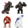 Metalfigs Figures - Godzilla Vs Kong (2021 Movie) - 2.5" Figure 4-Pack