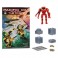 Pacific Rim Figures - 4" Scale Crimson Typhoon (Jaeger) Figure Playset w/ Comic