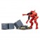 Pacific Rim Figures - 4" Scale Crimson Typhoon (Jaeger) Figure Playset w/ Comic
