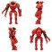 Pacific Rim Figures - 4" Scale Crimson Typhoon (Jaeger) Figure Playset w/ Comic