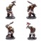 World Of Warcraft Figures - 1/12 Scale Orc Warrior & Orc Shaman (Epic) Posed Figure