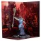 World Of Warcraft Figures - 1/12 Scale Undead Priest & Undead Warlock (Epic) Posed Figure