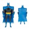 The New Batman Adventures Figures - W04 - 6" Scale Batman (Blue/Grey)